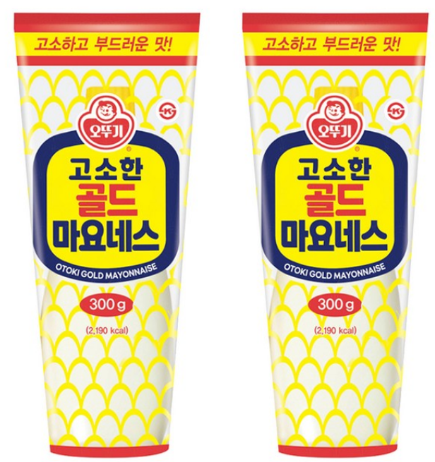 오뚜기 골드 마요네스 300g 2개 (4,880원/무료)
